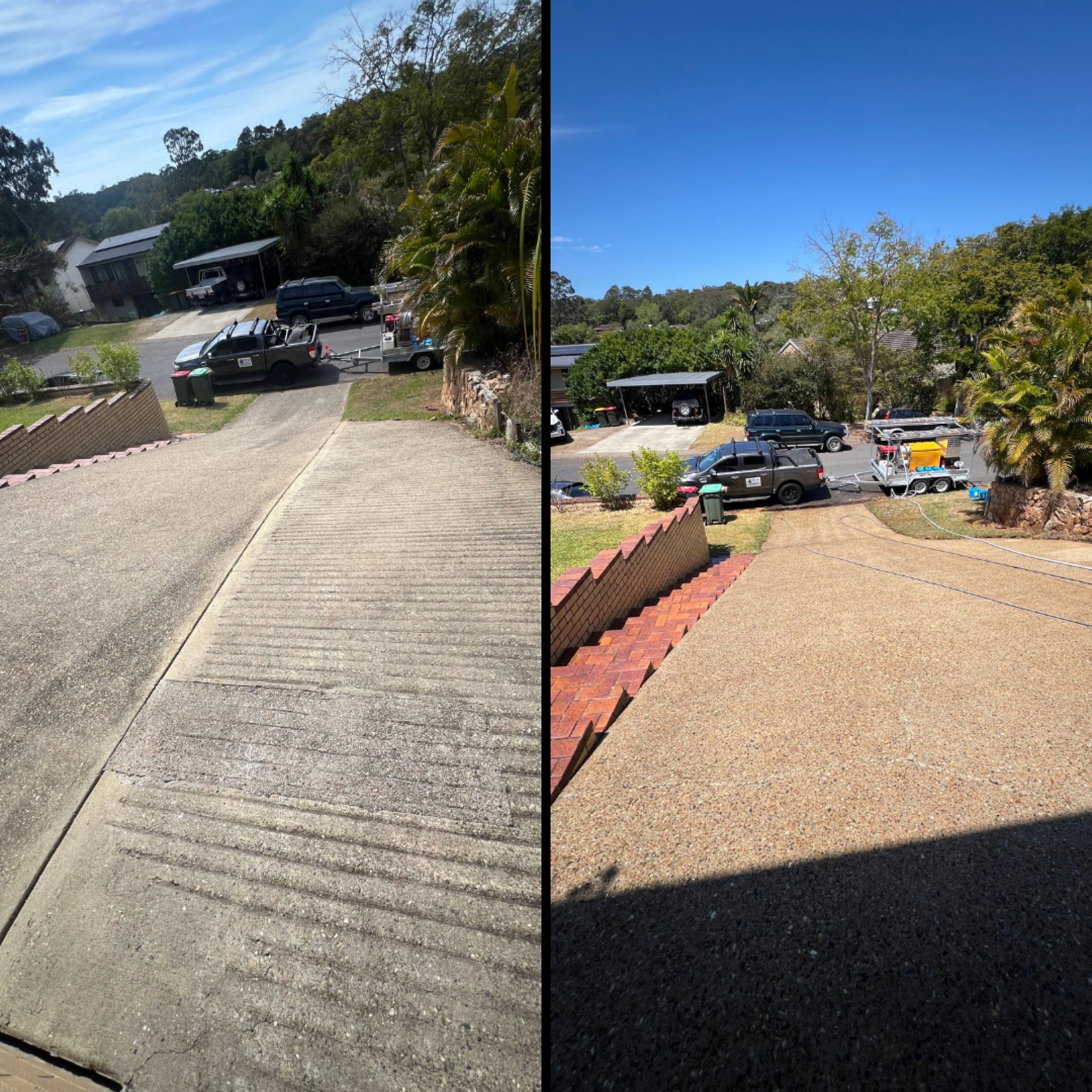 Driveway Pressure Clean — Tamborine Mountain