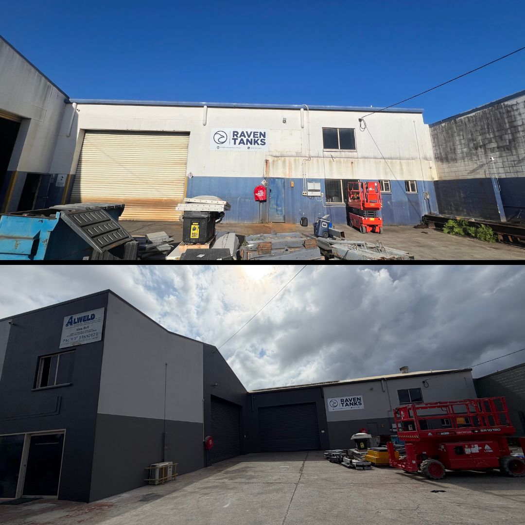 Raven Tanks Commercial Facility Restoration & Repaint