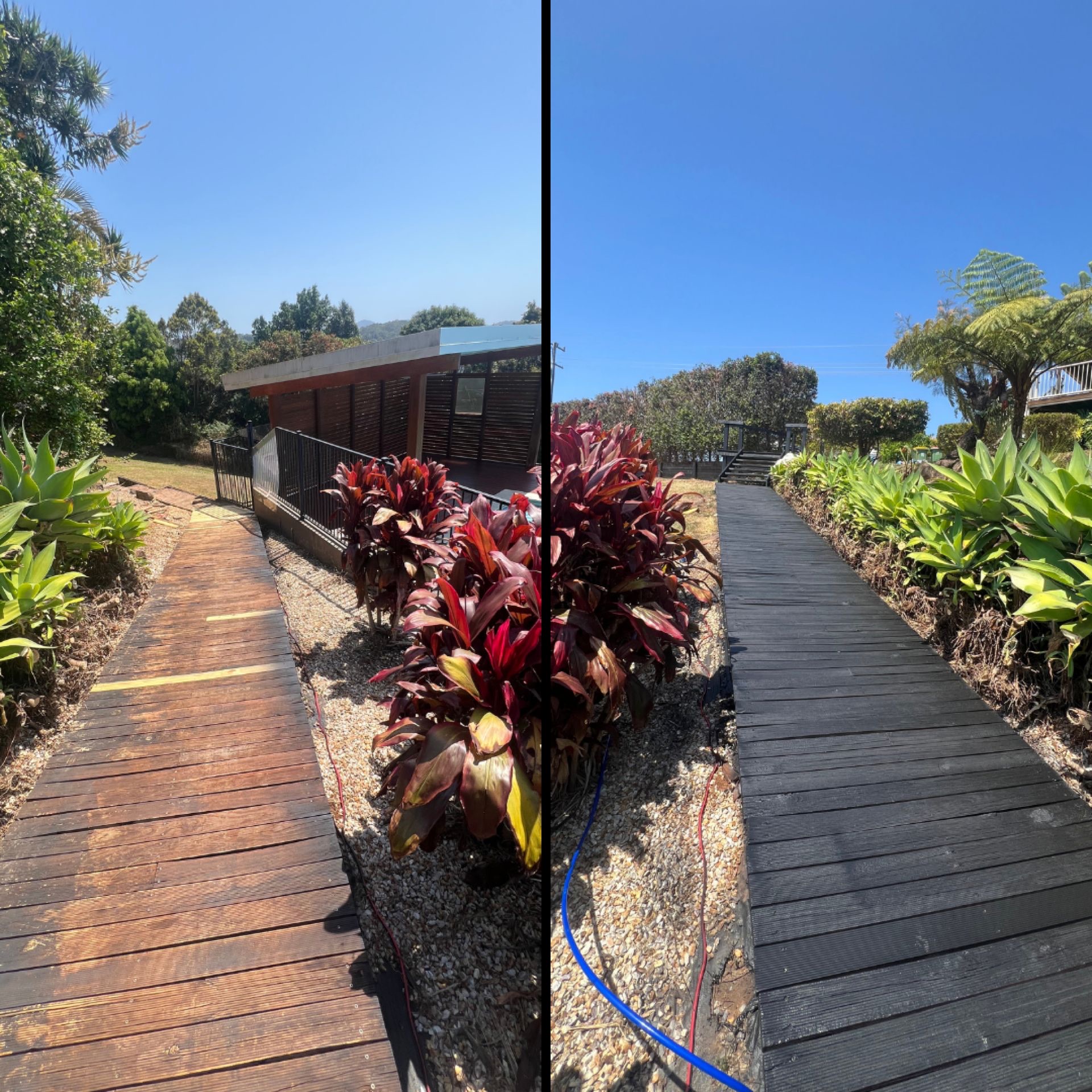 Timber Deck Repair, Sand & Repaint