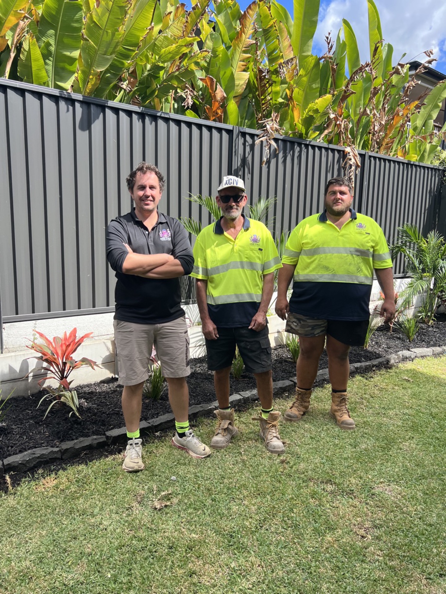 One Call Landscaping team