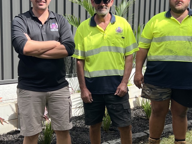 One Call Property Care team on site